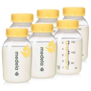 Breastmilk Collection & Storage Bottles 150ml (6 Bottles)