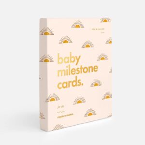 Fox and Fallow Baby Milestone Cards