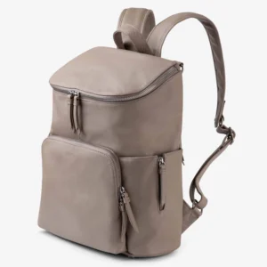 VANCHI - Frankie Everyday Backpack (Leather) Taupe