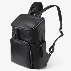 VANCHI - Frankie Everyday Backpack (Leather) Black