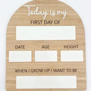 First Day Board Plain