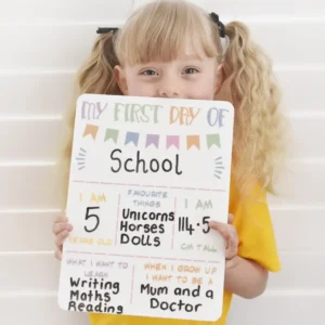 First & Last Day Board - Pastel