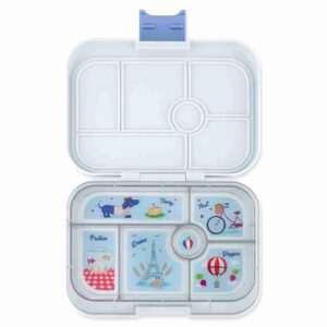 Yumbox Original 6 Compartment Bento Box - Hazy Grey