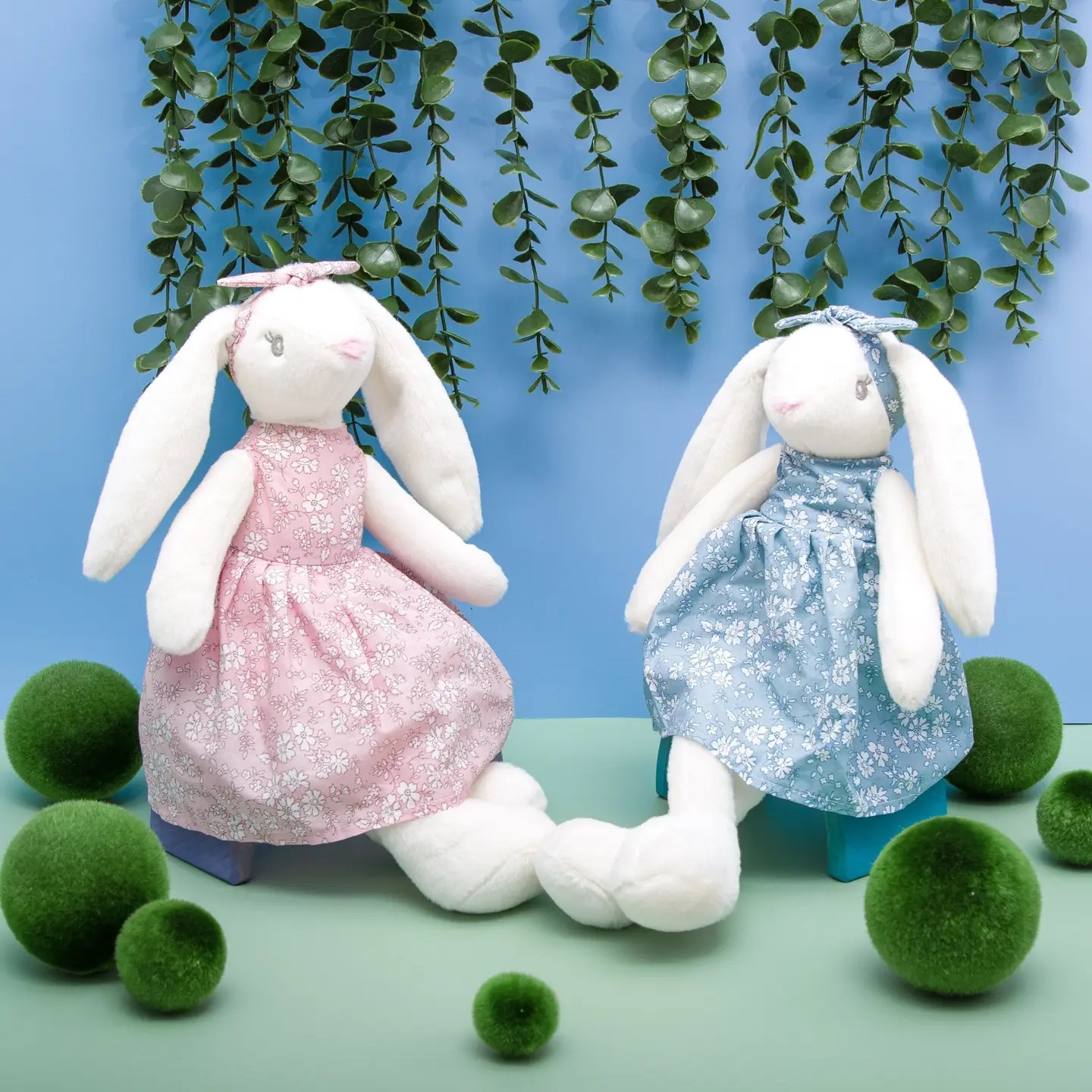 Petite Vous Lily the Rabbit Doll - Pink Dress - Image 3