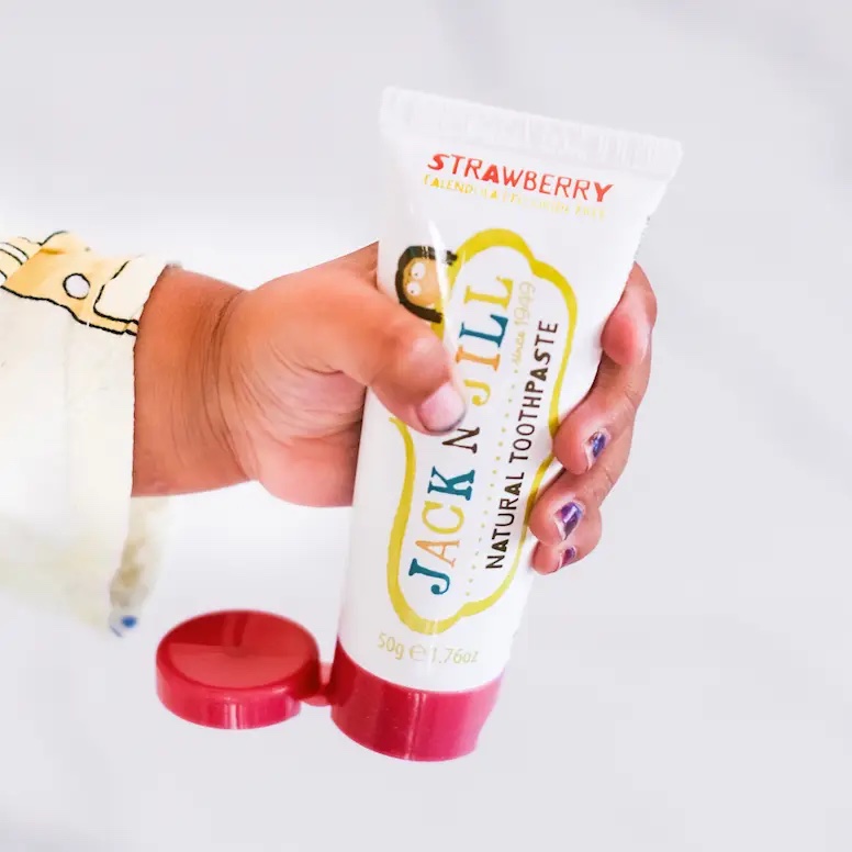 Jack N' Jill Natural Certified Toothpaste Strawberry 50g - Image 4