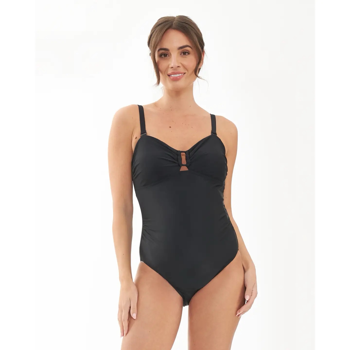 Bandeau One Piece Black