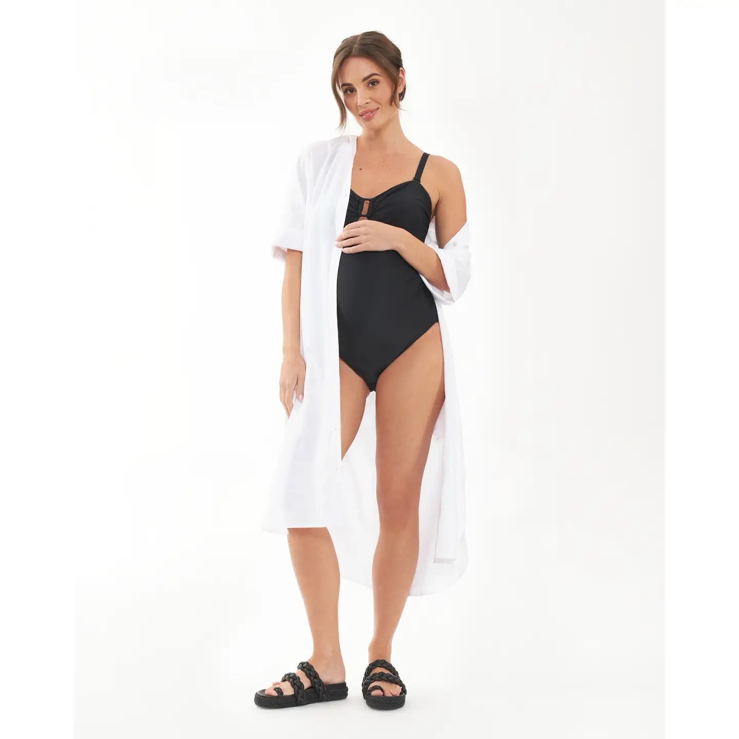 Bandeau One Piece Black - Image 4
