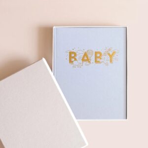 Baby Book Powder Blue (Boxed) - Fox & Fallow