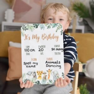 Birthday Board - Safari