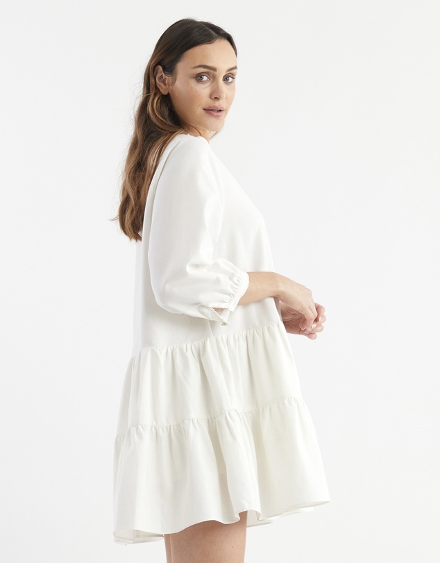 Soon Maternity Melanie Frill Dress - Image 3