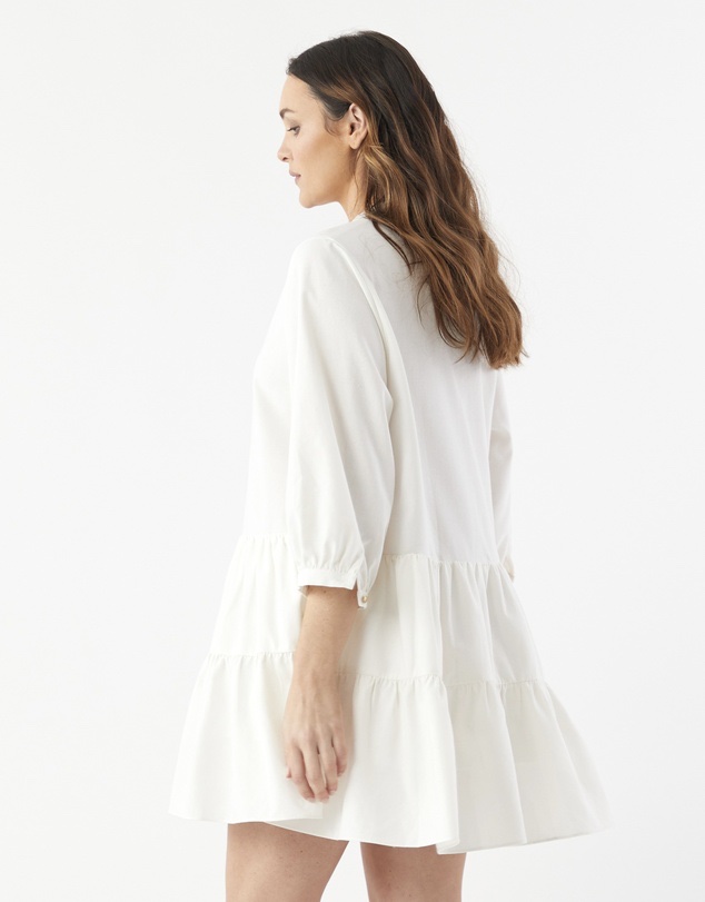 Soon Maternity Melanie Frill Dress - Image 4