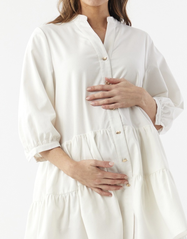 Soon Maternity Melanie Frill Dress - Image 5