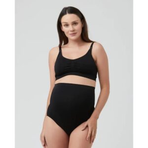 Ripe Seamless Pumping & Nursing Bra Black