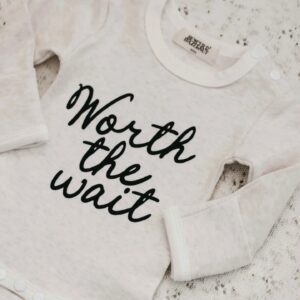 Worth the Wait Baby Suit