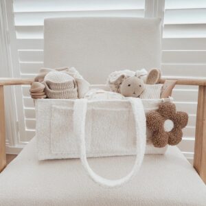 Nappy Caddy Organiser - All Teddy | Snow