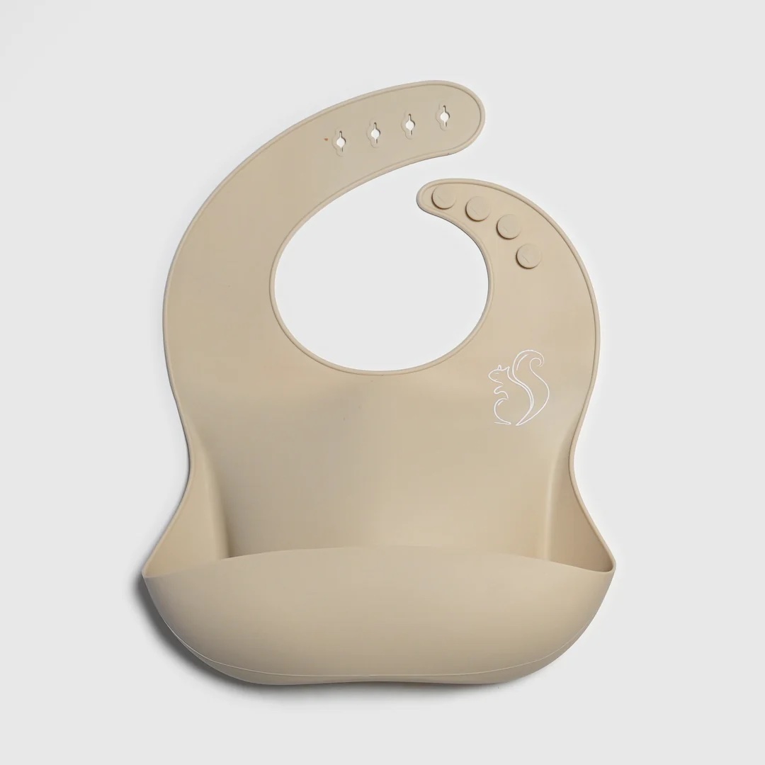Silicone Bib By Nibble and Rest