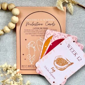 Pregnancy & Newborn Milestone Cards