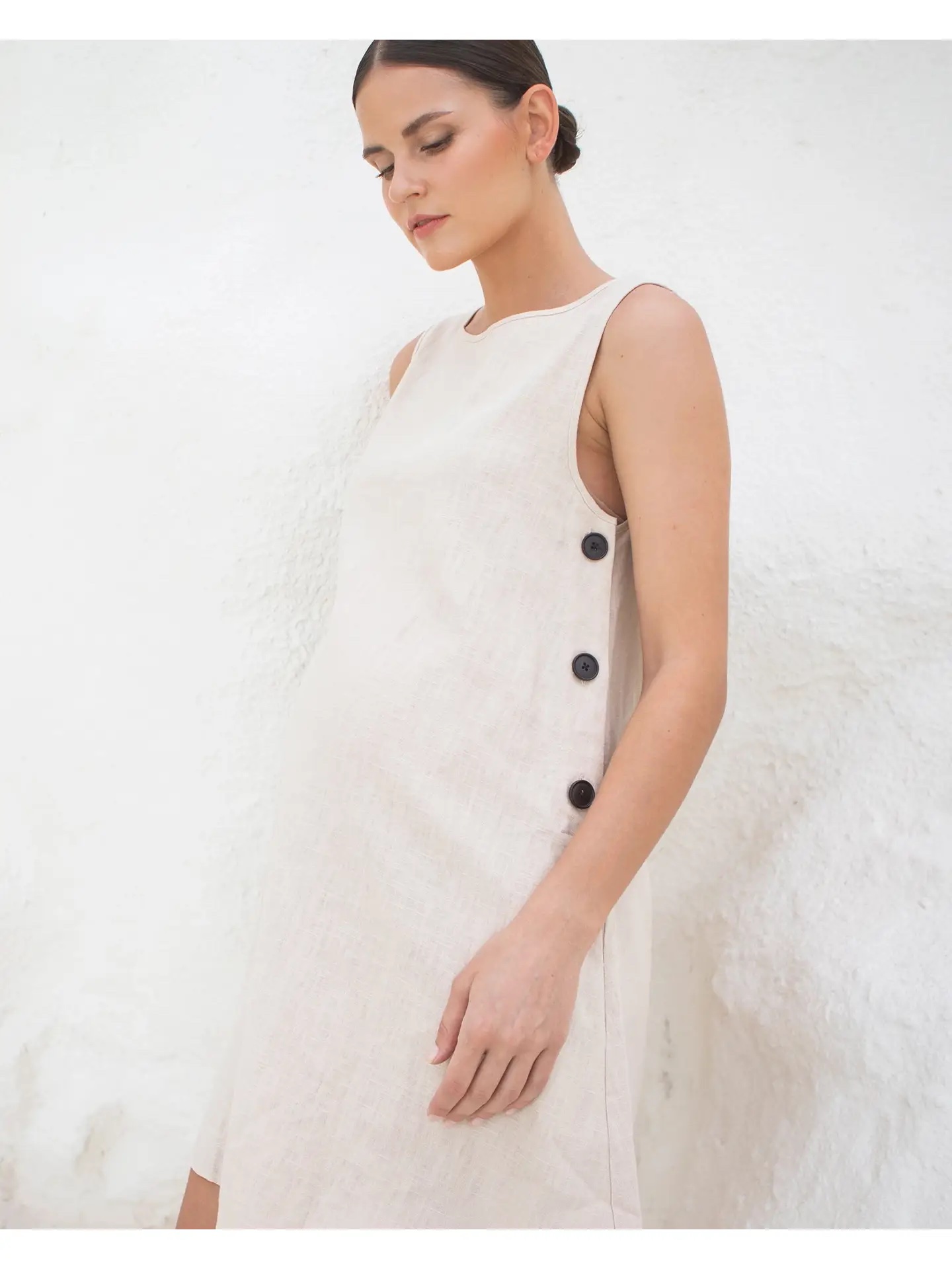 Soon Maternity - Maeve Buttoned Feeding Dress - Image 3