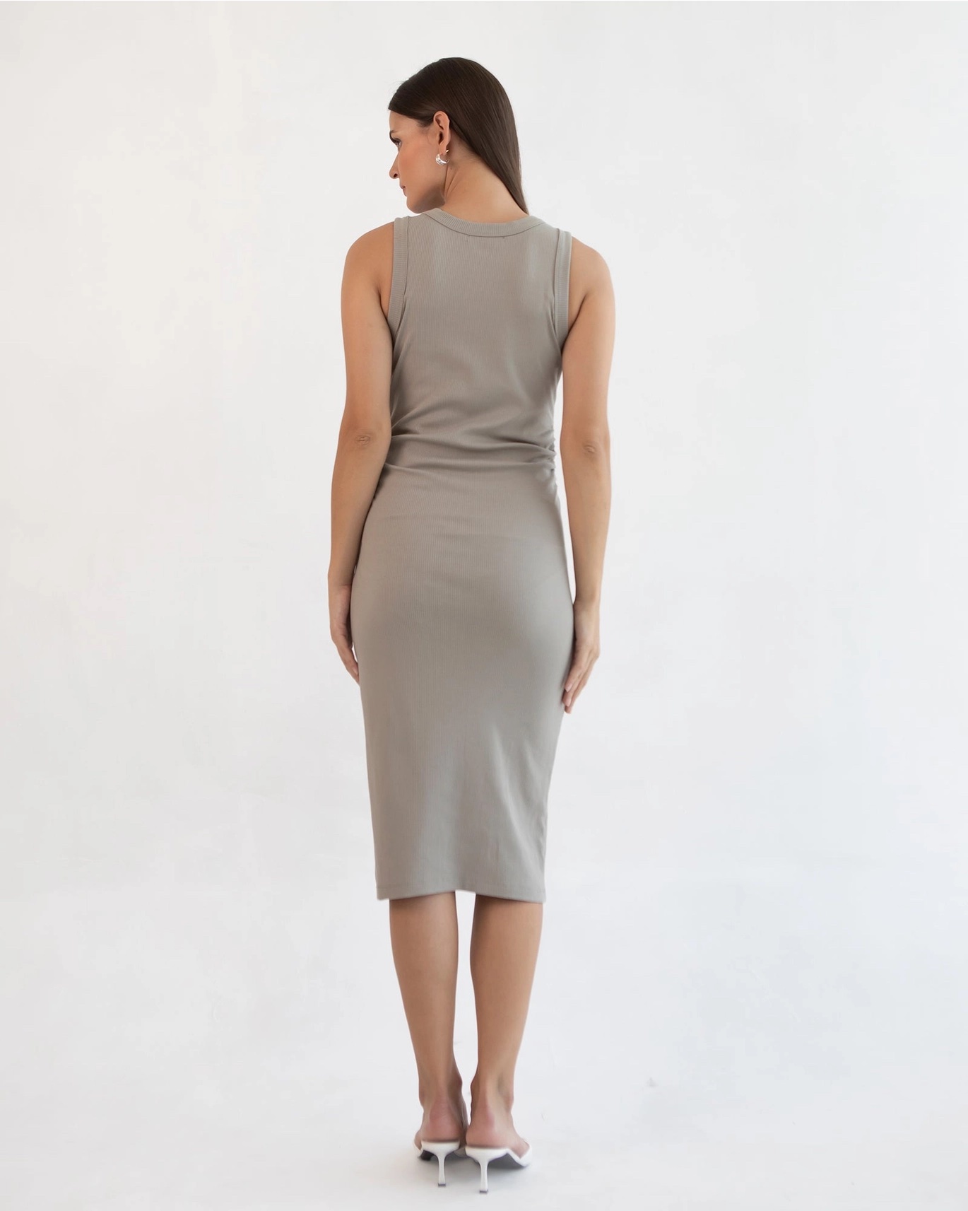 Soon Maternity - Harper Bamboo Feeding Tank Dress - Image 4