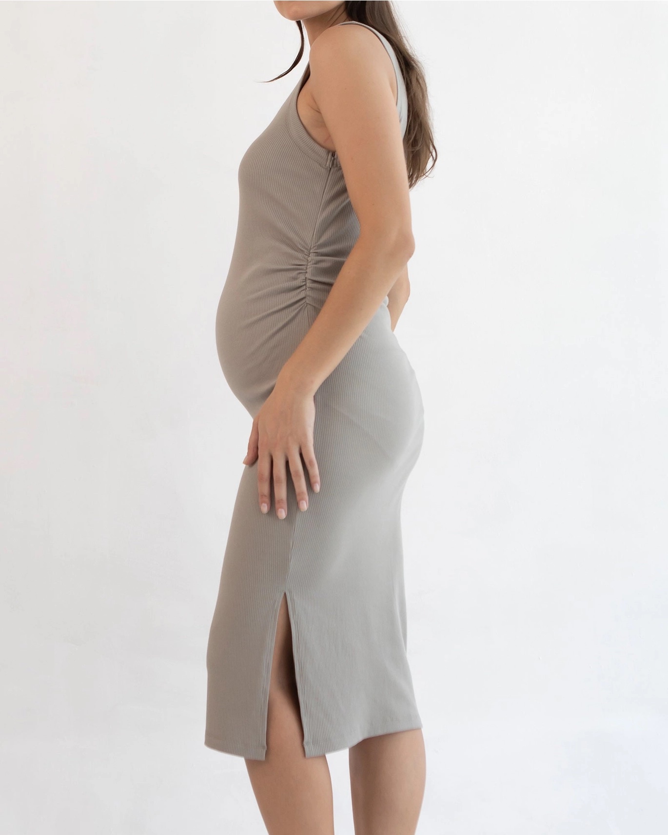 Soon Maternity - Harper Bamboo Feeding Tank Dress - Image 5