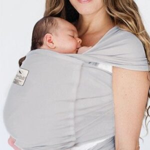 HUG A BUB Pocket Wrap Carrier 100% Organic - Silver