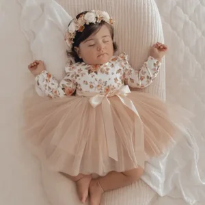 Millie Rose Girls Long Sleeve Dress