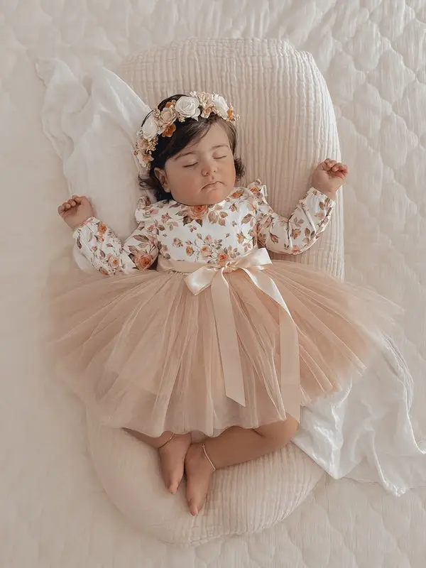 Millie Rose Girls Long Sleeve Dress