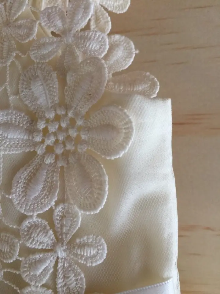 Layla Ivory Flower Girl Dress - Image 2