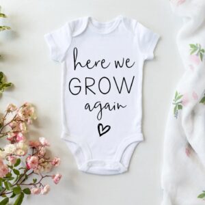 Here We Grow Again Onesie