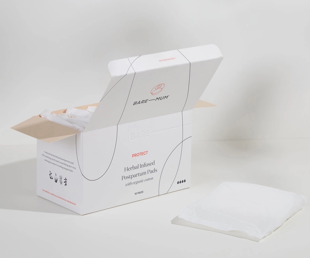 Herbal Infused Postpartum Pads - Image 2