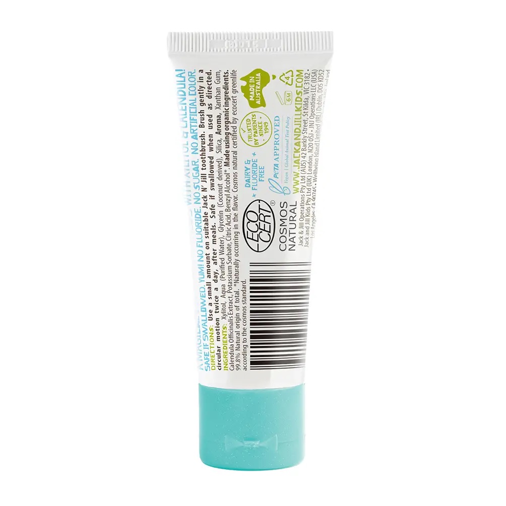 Jack N' Jill Natural Certified Toothpaste Milkshake 50g - Image 2