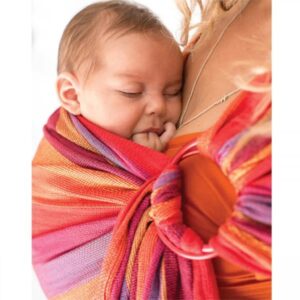HUG A BUB Mesh Ring Sling 100% Organic - ULUṞU SUNRISE