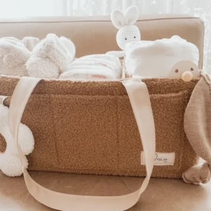Nappy Caddy Organiser - Teddy Brown