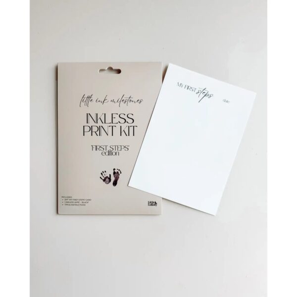 Little Lullaby My First Steps - Inkless Print Kit