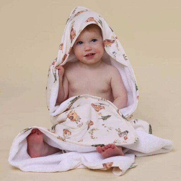 Snuggle Hunny Organic Hooded Baby Towel