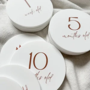 Little Lullaby - Silicone Milestone Set | Vanilla Set