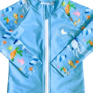 Long Sleeve Rashie - Ocean