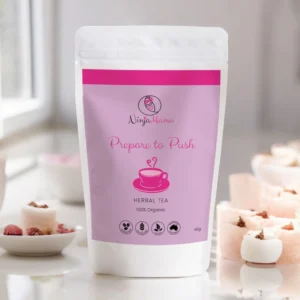 Ninja Mama Prepare To Push Loose Leaf Raspberry Leaf Tea 40g