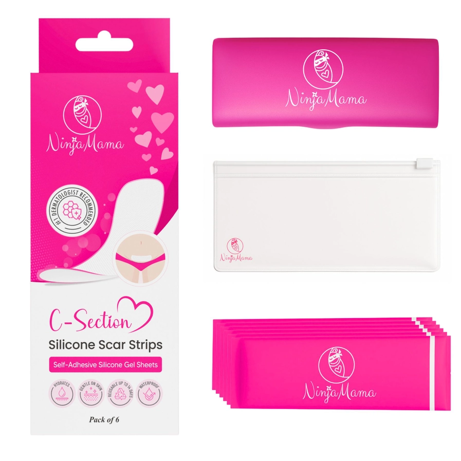 Ninja Mama Transparent C-Section Silicone Scar Strips - Pack of 6 - Image 8