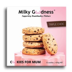 Milky Goodness Triple Choc Cookies