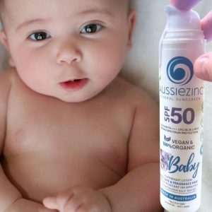 Baby SPF50 Organic Mineral Zinc Sunscreen - Fragrance Free