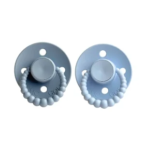 CMC 'bubble' Dummies Stormy + Baby Blue