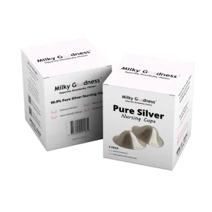 Pure Silver Nursing Cups
