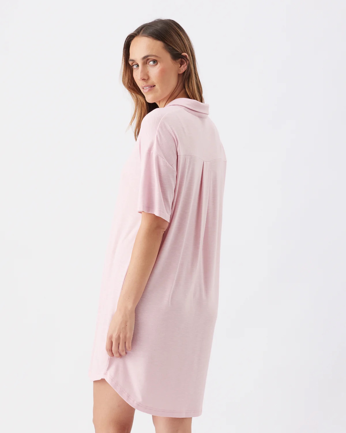 Ripe Dreamy Night Shirt Dusty Pink - Image 2