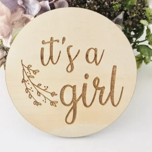 It's A Girl Botanical