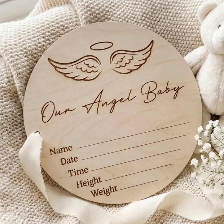 Our Angel Baby Birth Disc