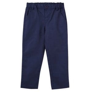Finley Linen Pants - Navy