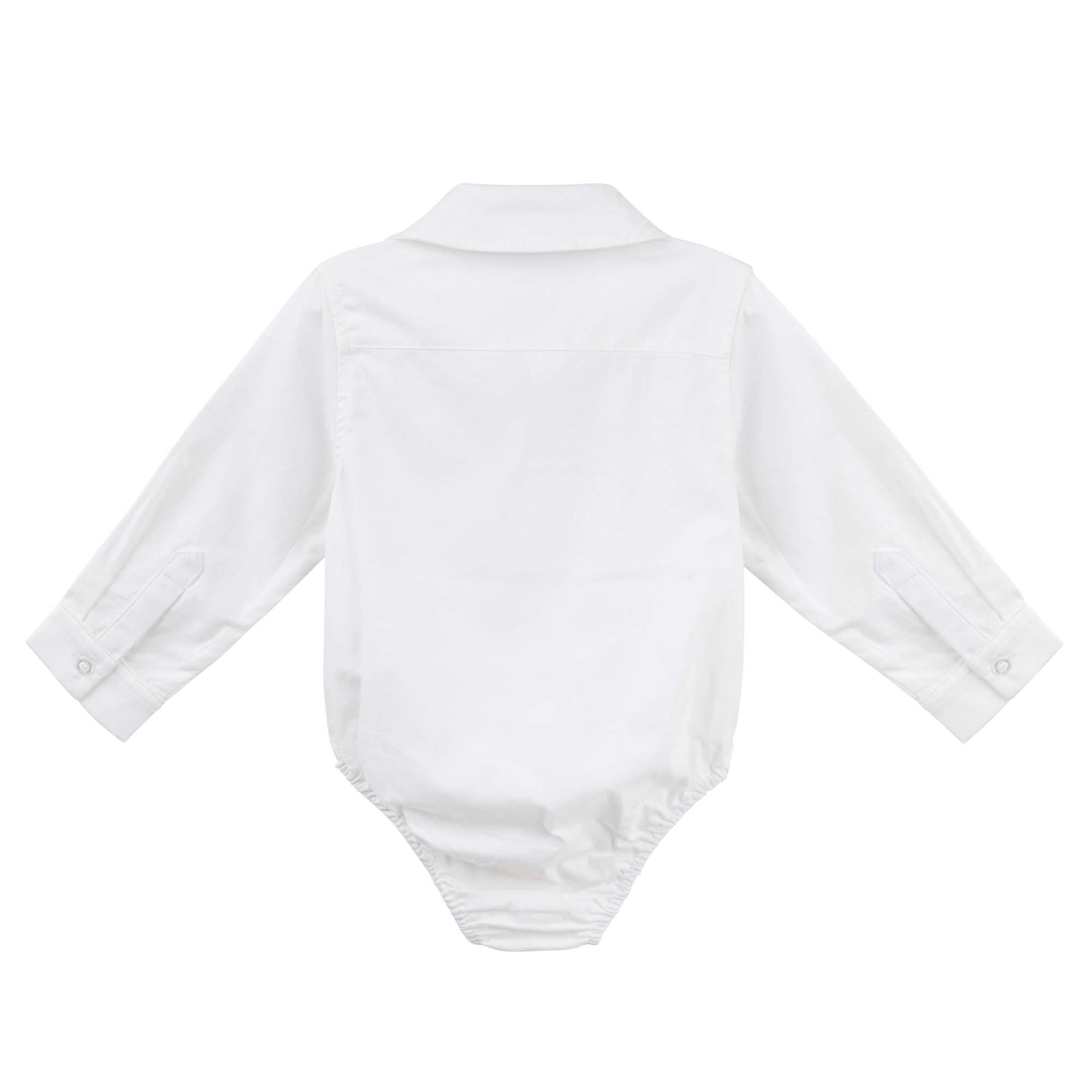 Jackson L/S Formal Romper - White - Image 3