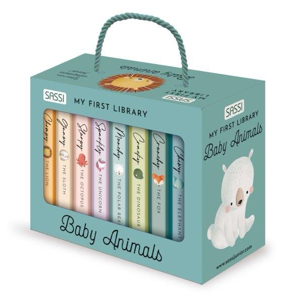 Sassi My First Library Board Books - Baby Animals Personalities (Lifestyle Edition)