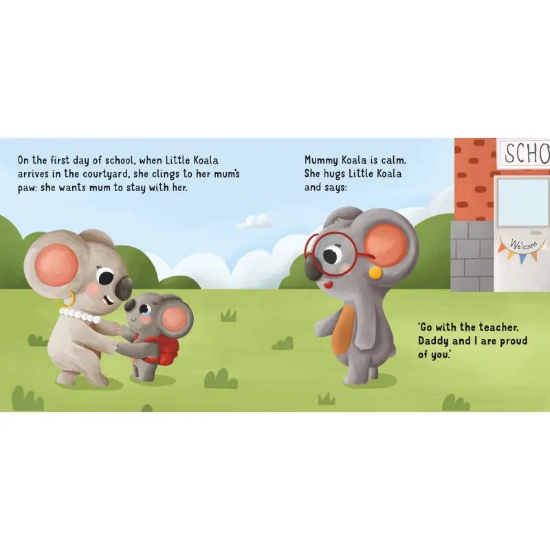Sassi Board Book - Step By Step - I Go To School - Image 2